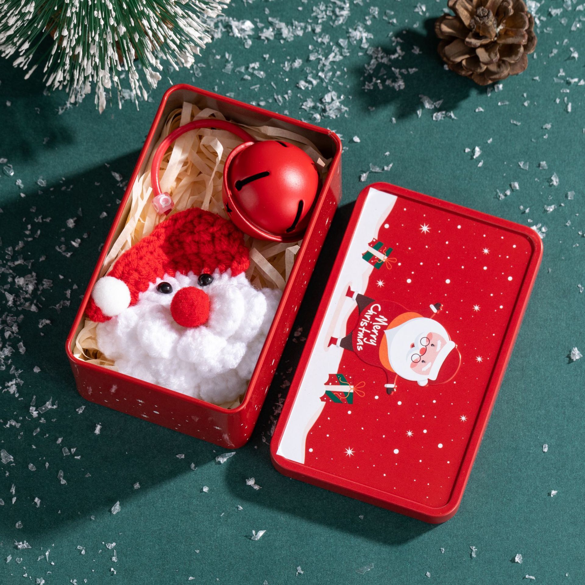 《6387》聖誕針織毛線掛件禮盒