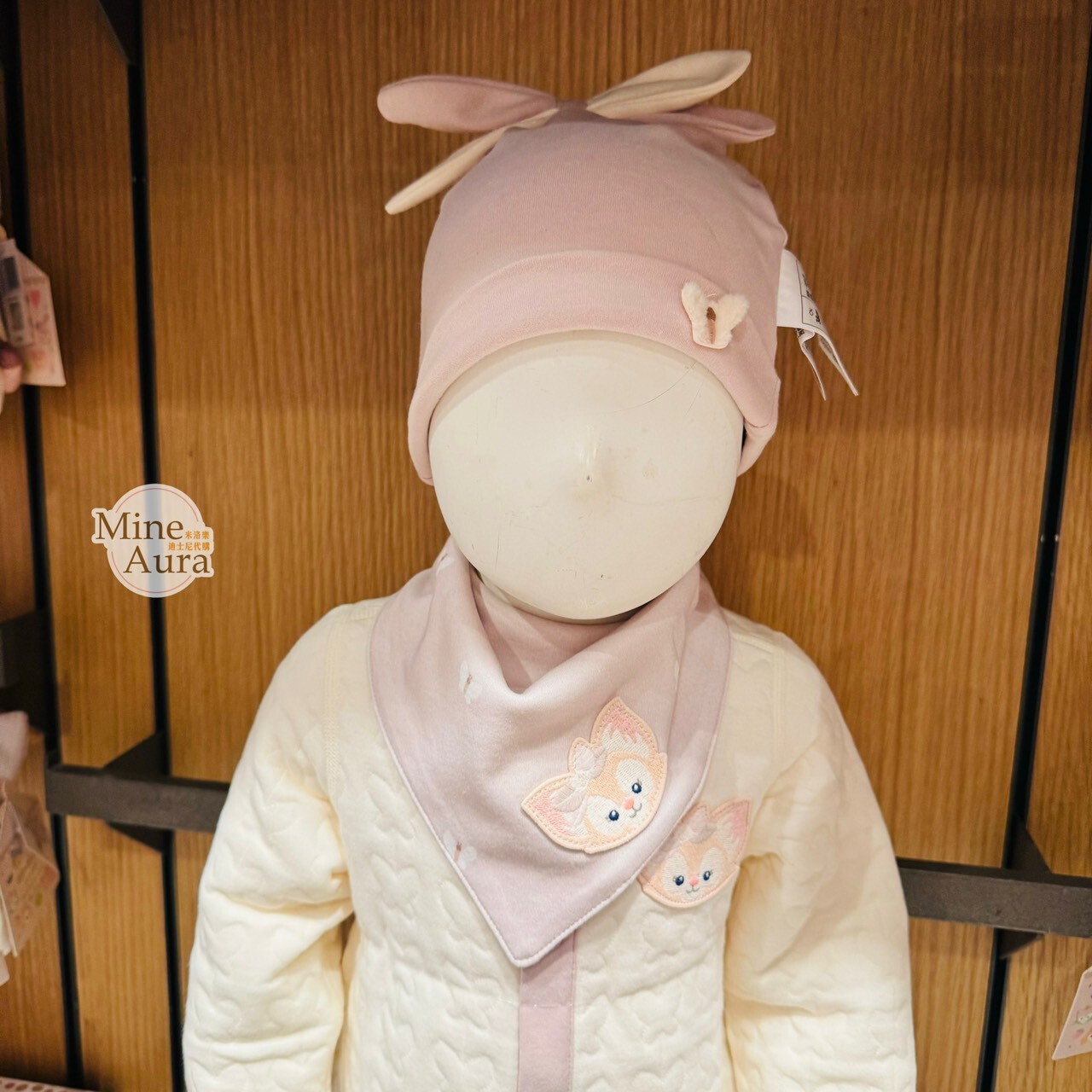 達菲 Duffy 與好友們 小小伙伴系列 玲娜貝兒 Lina bell 聯名款 嬰兒 包屁衣 4件組 禮盒 彌月禮 -上海迪士尼樂園