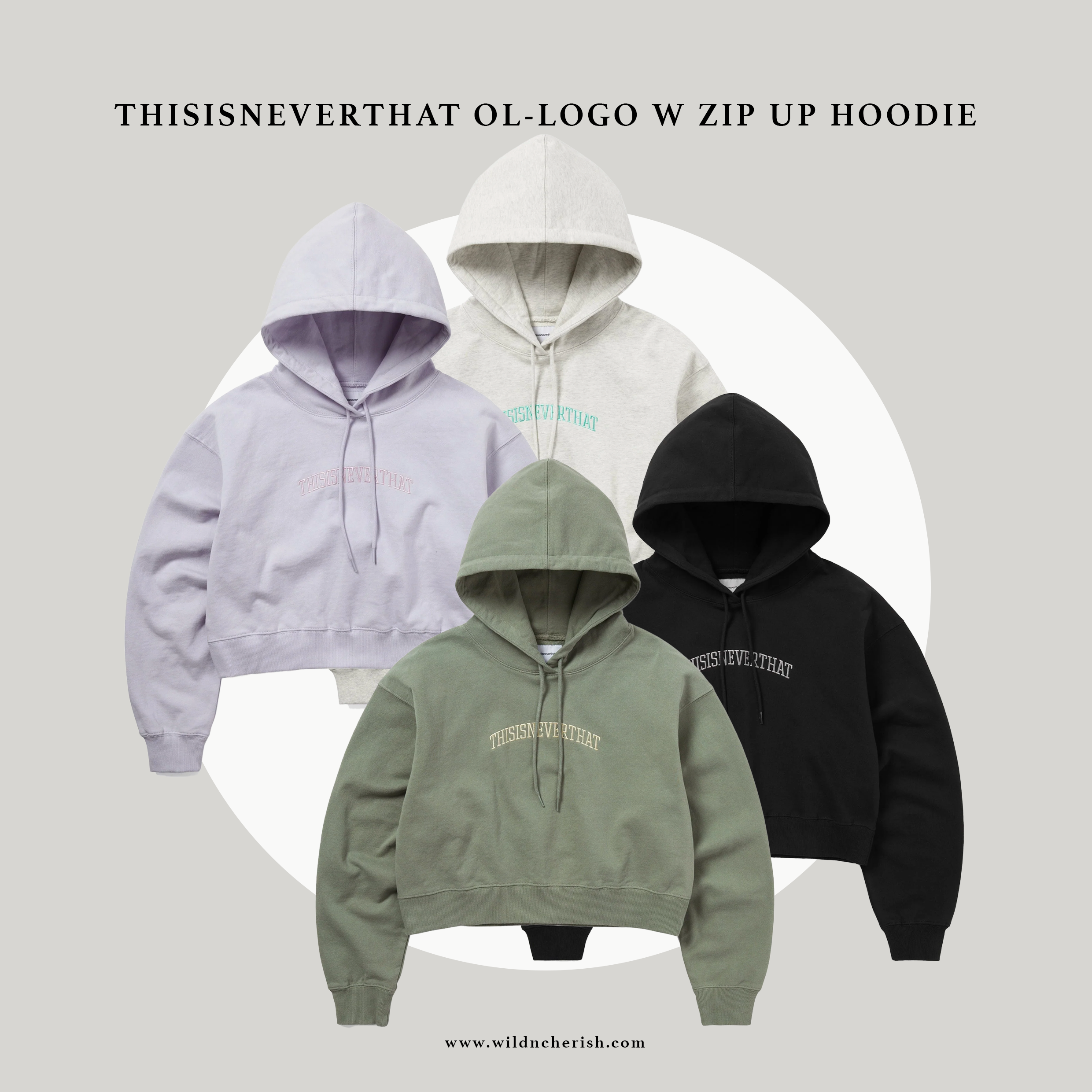 預訂 | Thisisneverthat Arch-Logo W Hoodie 女裝 短版