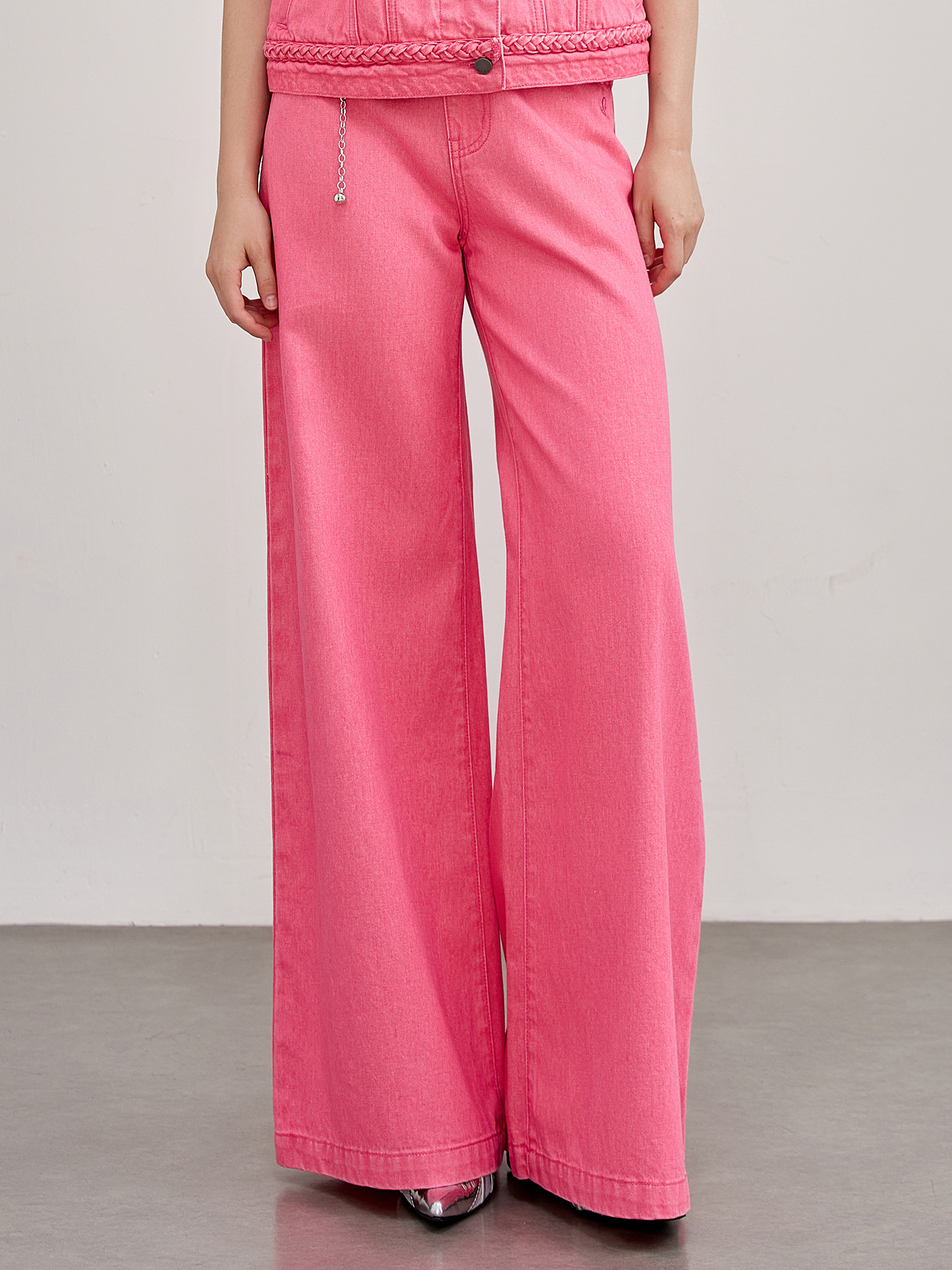 mi-tu 闊腿牛仔褲