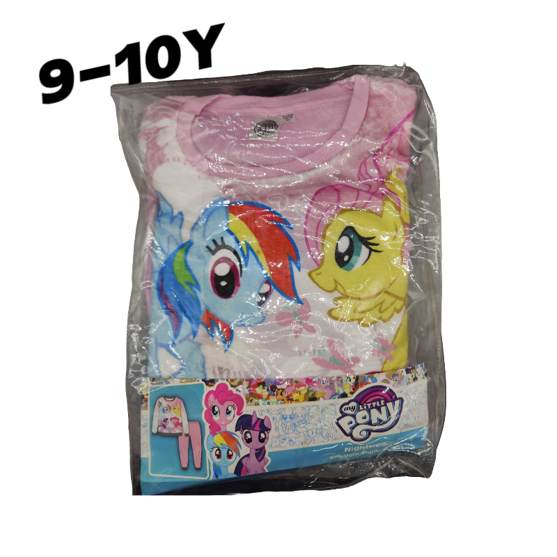 英國直送 my little pony 毛毛 超暖睡衣套裝  9-10Y