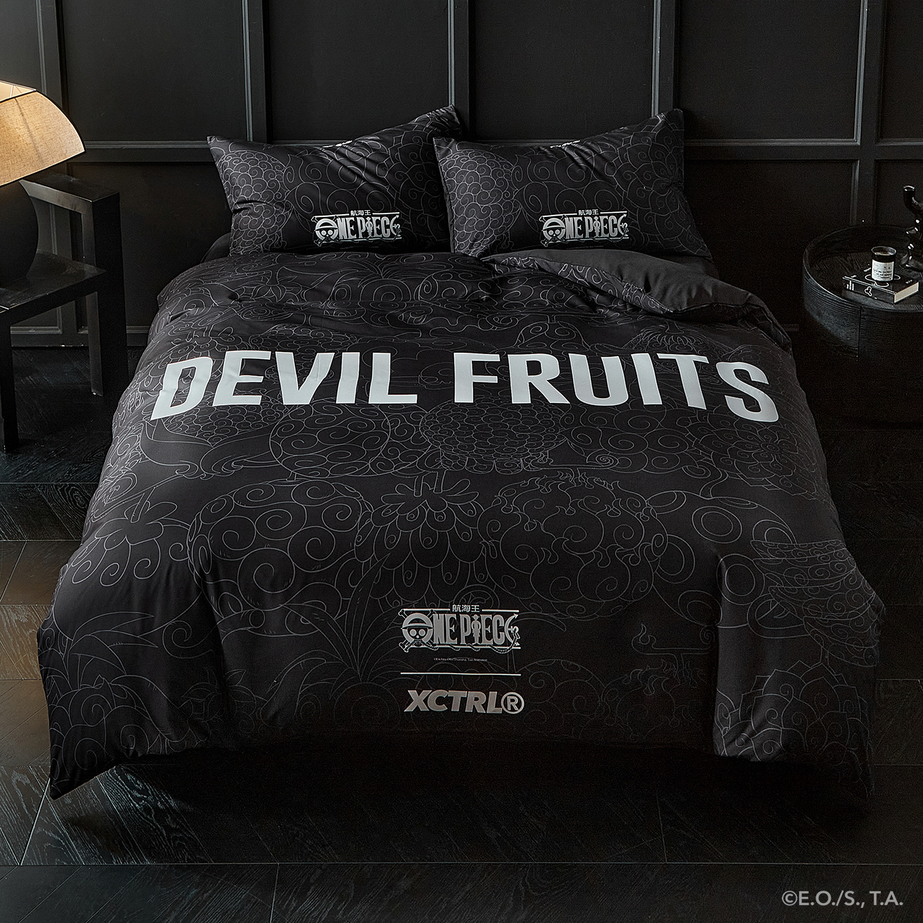 XCTRL® x 航海王 惡魔果實四件套床包組-雙人(兩用被)