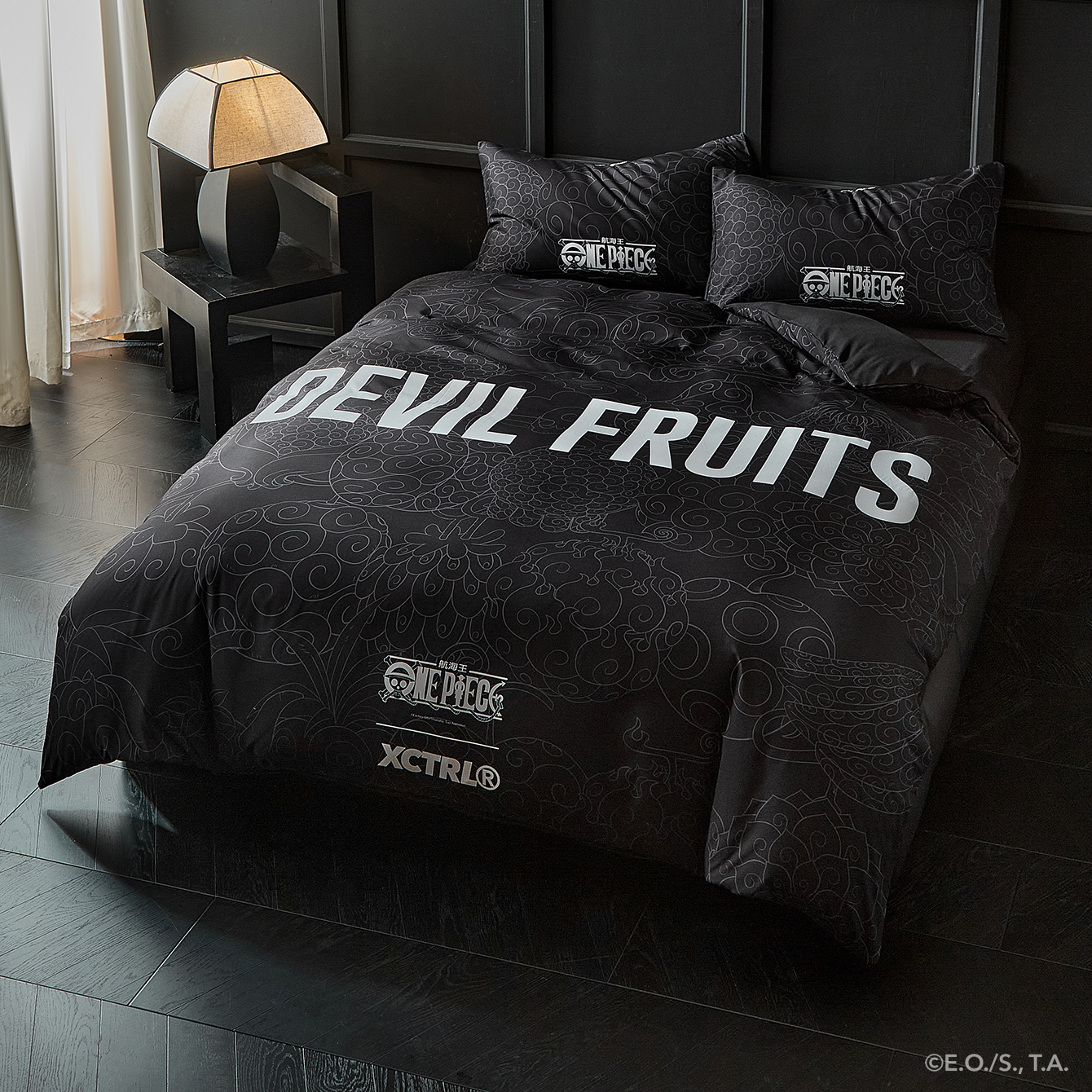 XCTRL® x 航海王 惡魔果實四件套床包組-雙人(兩用被)