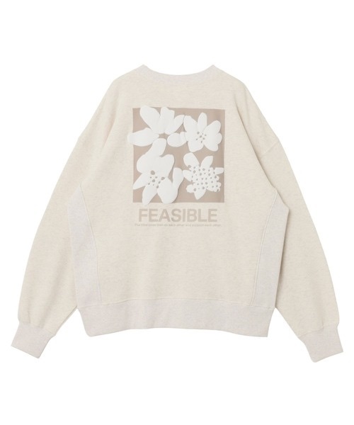 ANME / Flower print sweatshirt