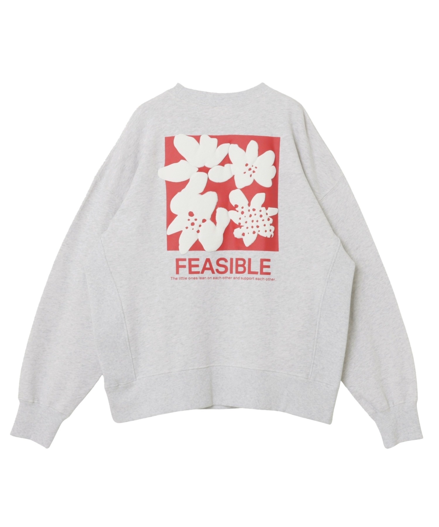 ANME / Flower print sweatshirt