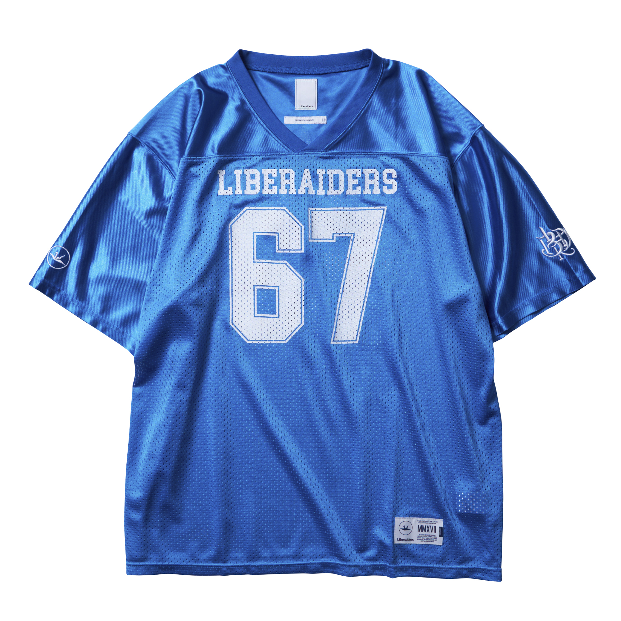 LIBERAIDERS FOOTBALL TEE 716012501 BLUE