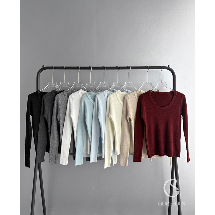 G9754 「9色′UU兔茸保暖衣」