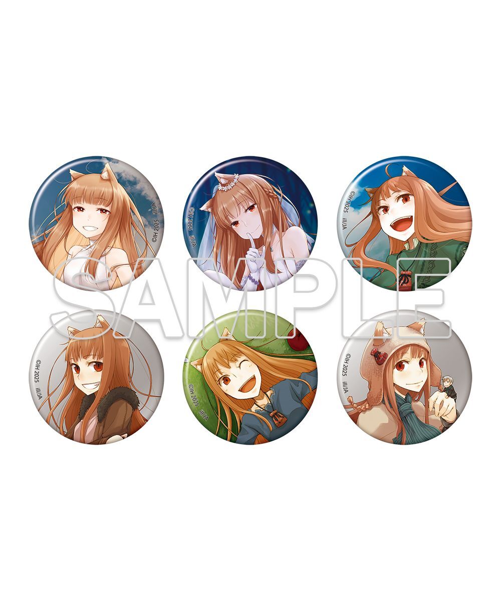 預購-『狼與辛香料』集換式金屬風徽章 Ver.A PACK盲盒販售 隨機出貨【日本進口精品】