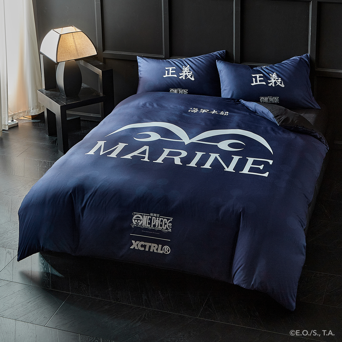 XCTRL® x 航海王 海軍四件套床包組-雙人(兩用被)