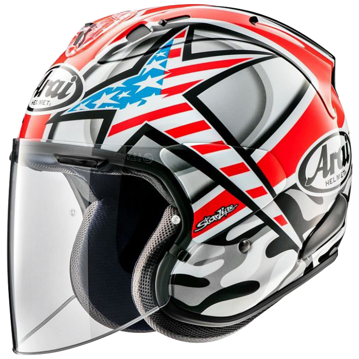 (現貨)德芯騎士部品屋 ARAI VZ-RAM Hayden Laguna 3/4安全帽 公司貨