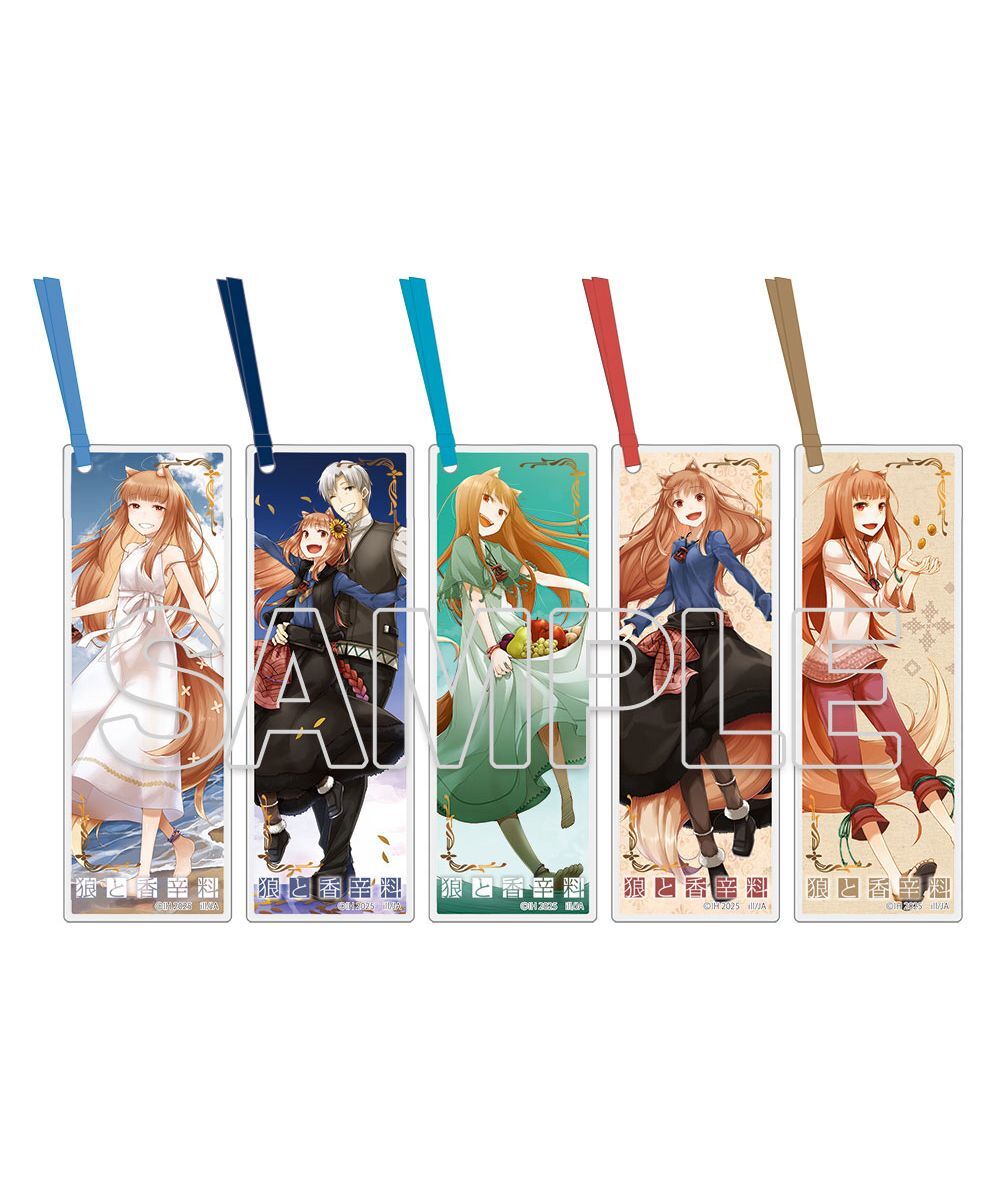 預購-『狼與辛香料』集換式壓克力書籤 PACK盲盒販售 隨機出貨【日本進口精品】