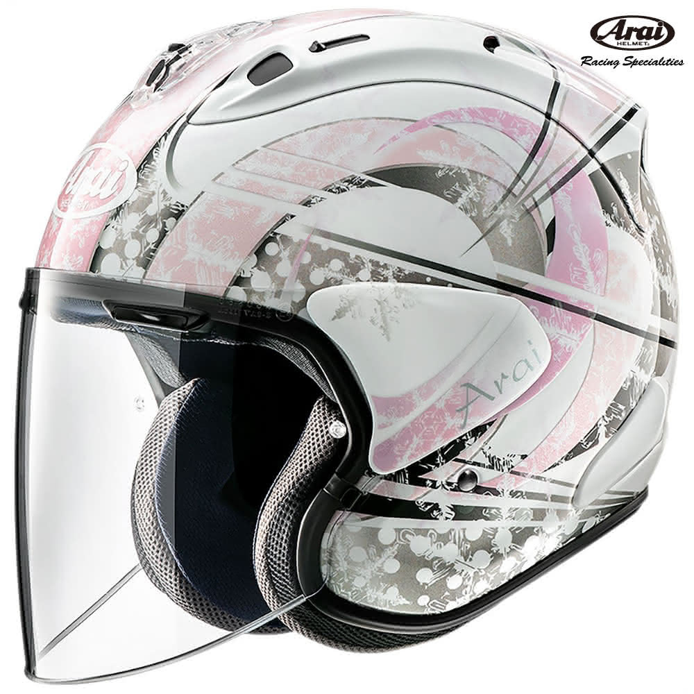 (現貨)德芯騎士部品屋ARAI VZ-RAM DOME PINK 3/4安全帽 公司貨