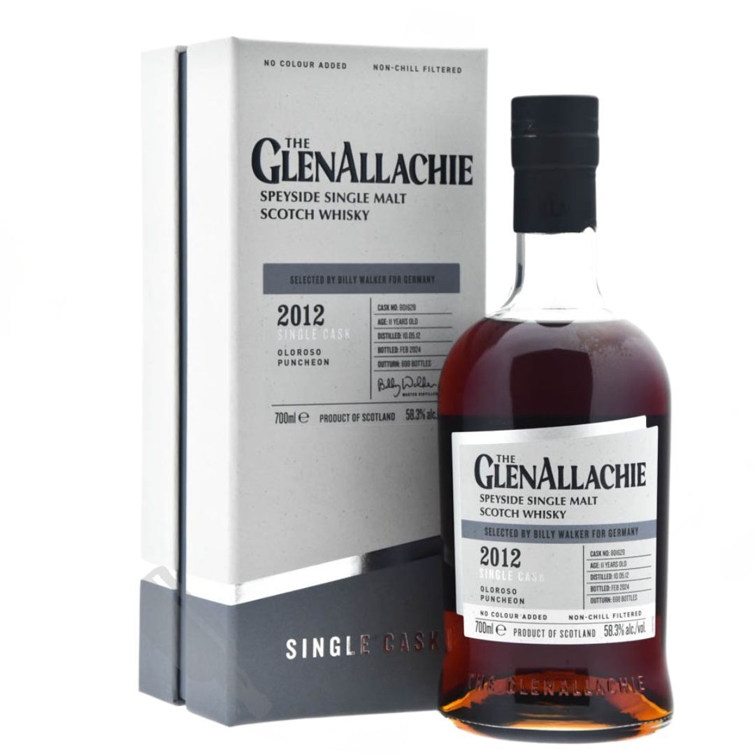 Glenallachie 11Year  2012-2024 Oloroso Puncheon 700mL (Cask No.810629)