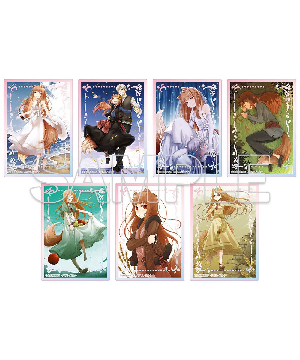 預購-『狼與辛香料』集換式極光壓克力小卡2025 Ver.A PACK盲盒販售 隨機出貨【日本進口精品】