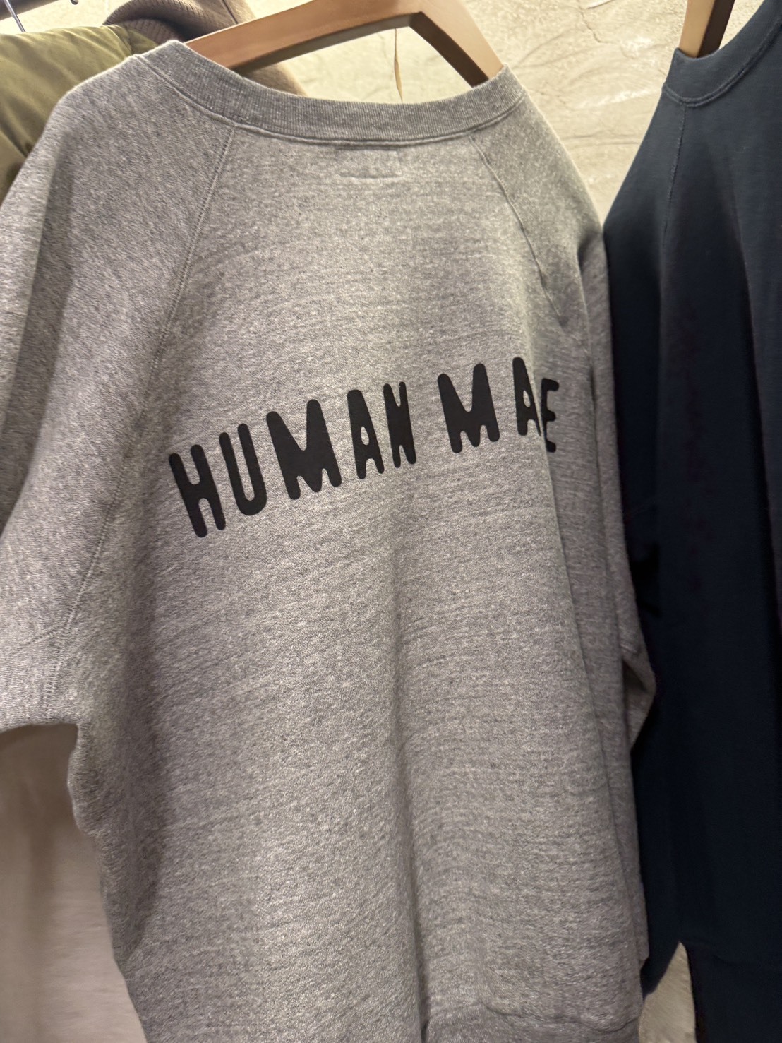 HUMAN MADE 愛心小標 大學TEE
