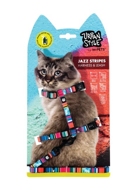 M-Pets 貓用牽引繩 - Jazz