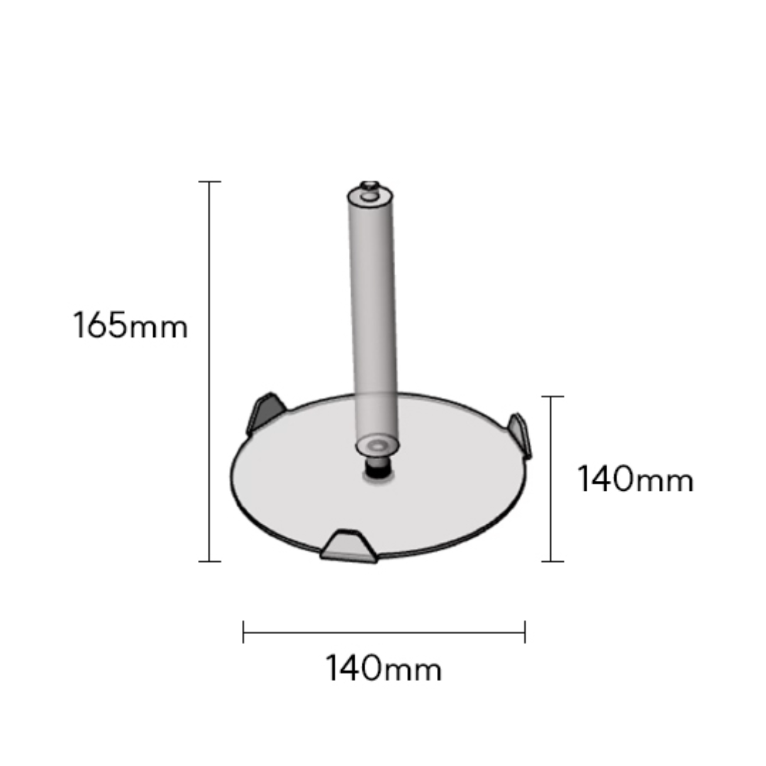 Comma Nine｜IBX Tissue Hanger for Shelf｜IBX 專用捲筒衛生紙架
