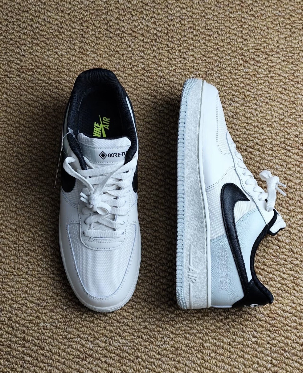 iSNEAKERS｜Nike Air Force 1 Low GORE-TEX "Phantom" 白黑 CK2630-004