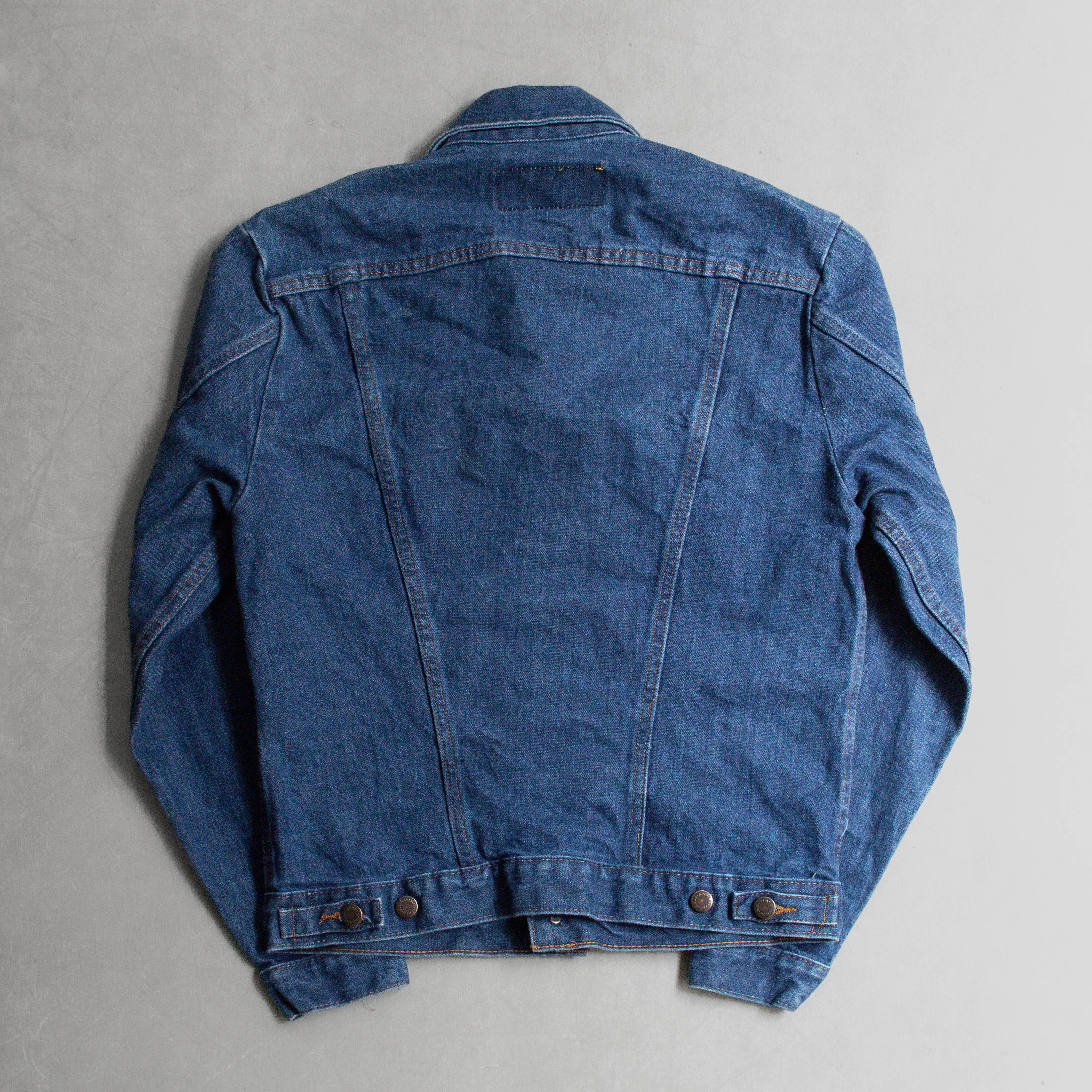 90S WRANGLER DENIM TRUCKER JACKET 美國 深藍 丹寧 外套 夾克