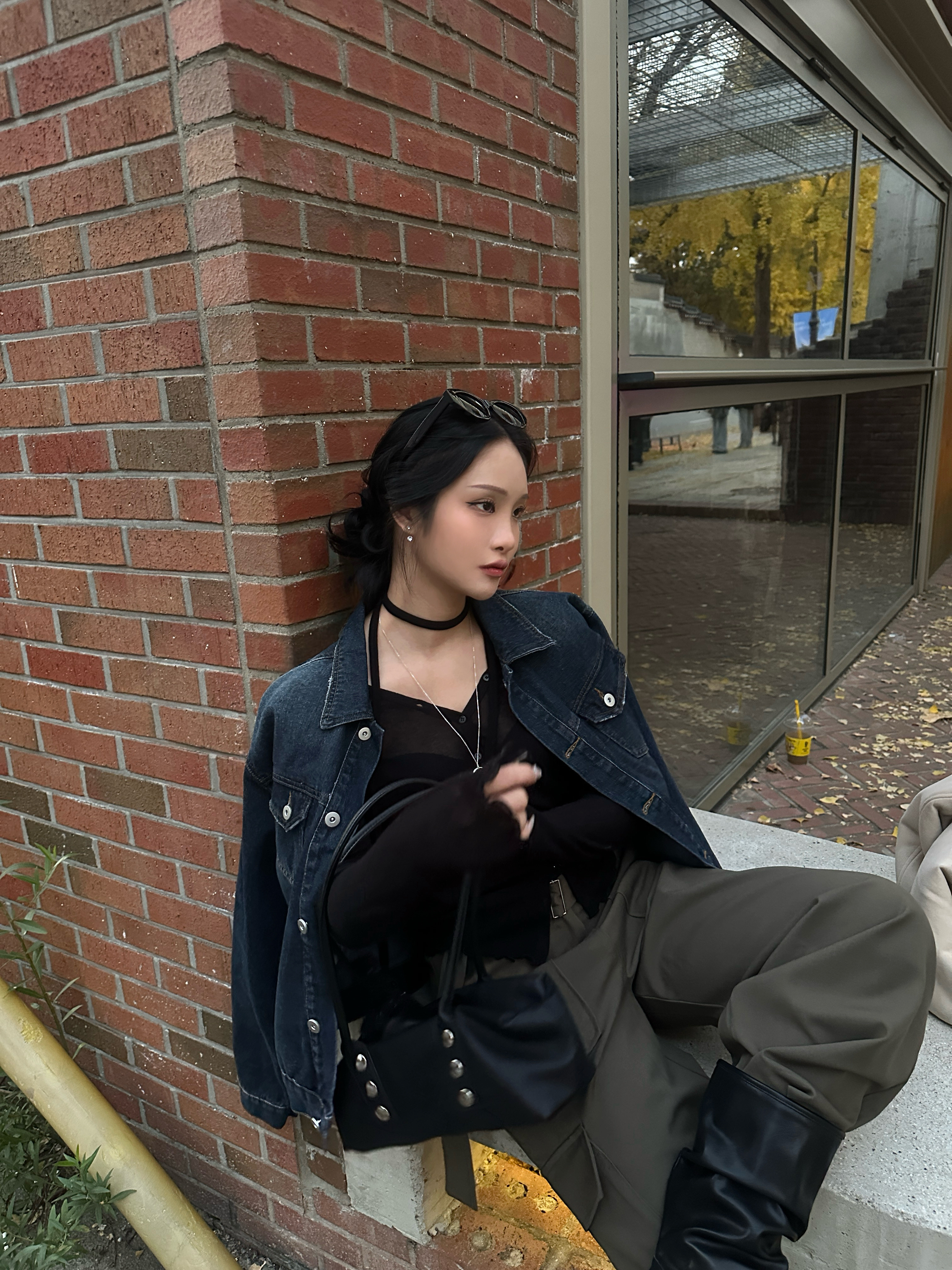 【現貨】D05 Wool多變化織衫 (黑)