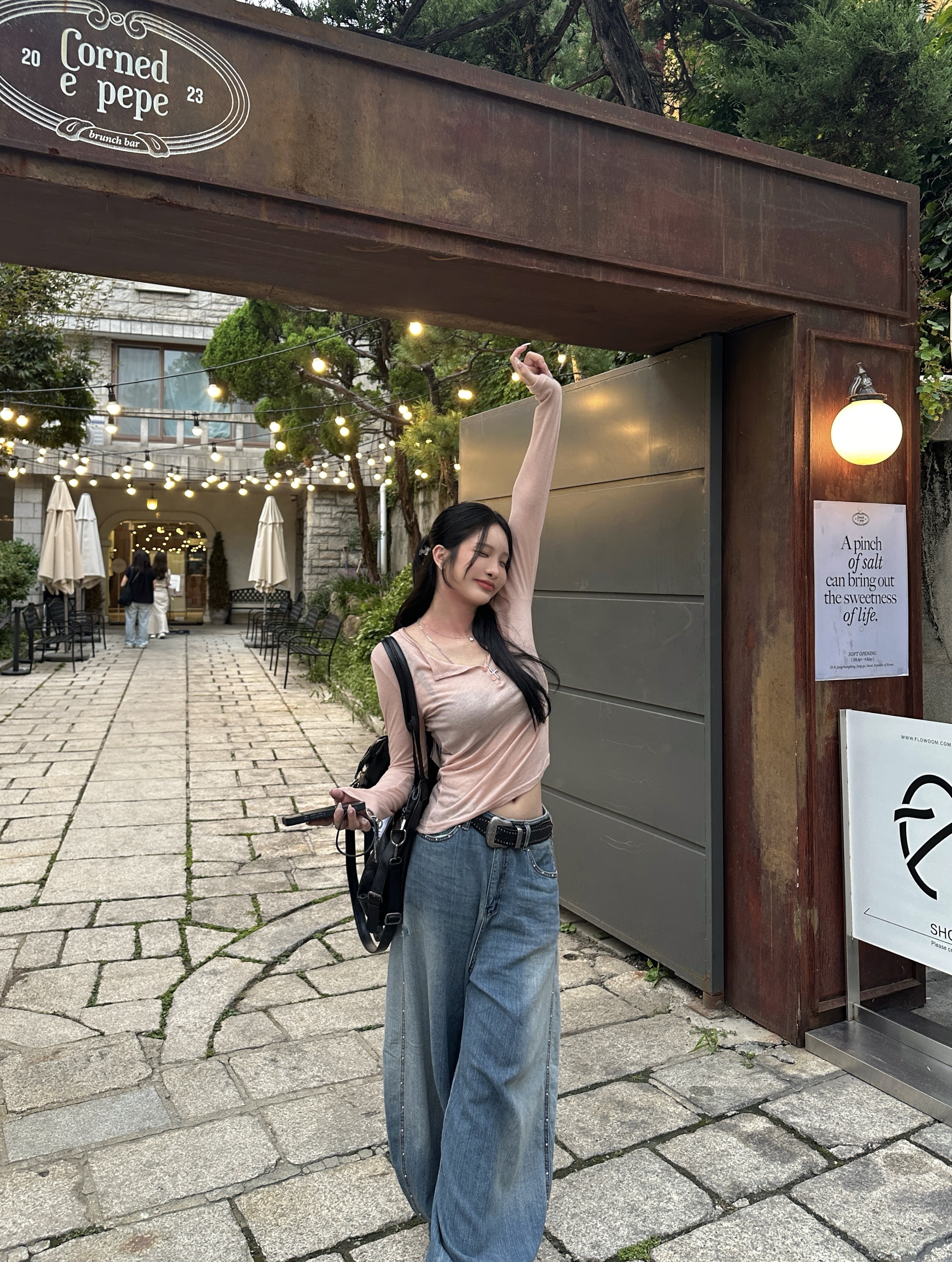 【現貨】D01 訂製款 微透慕斯tee (粉)