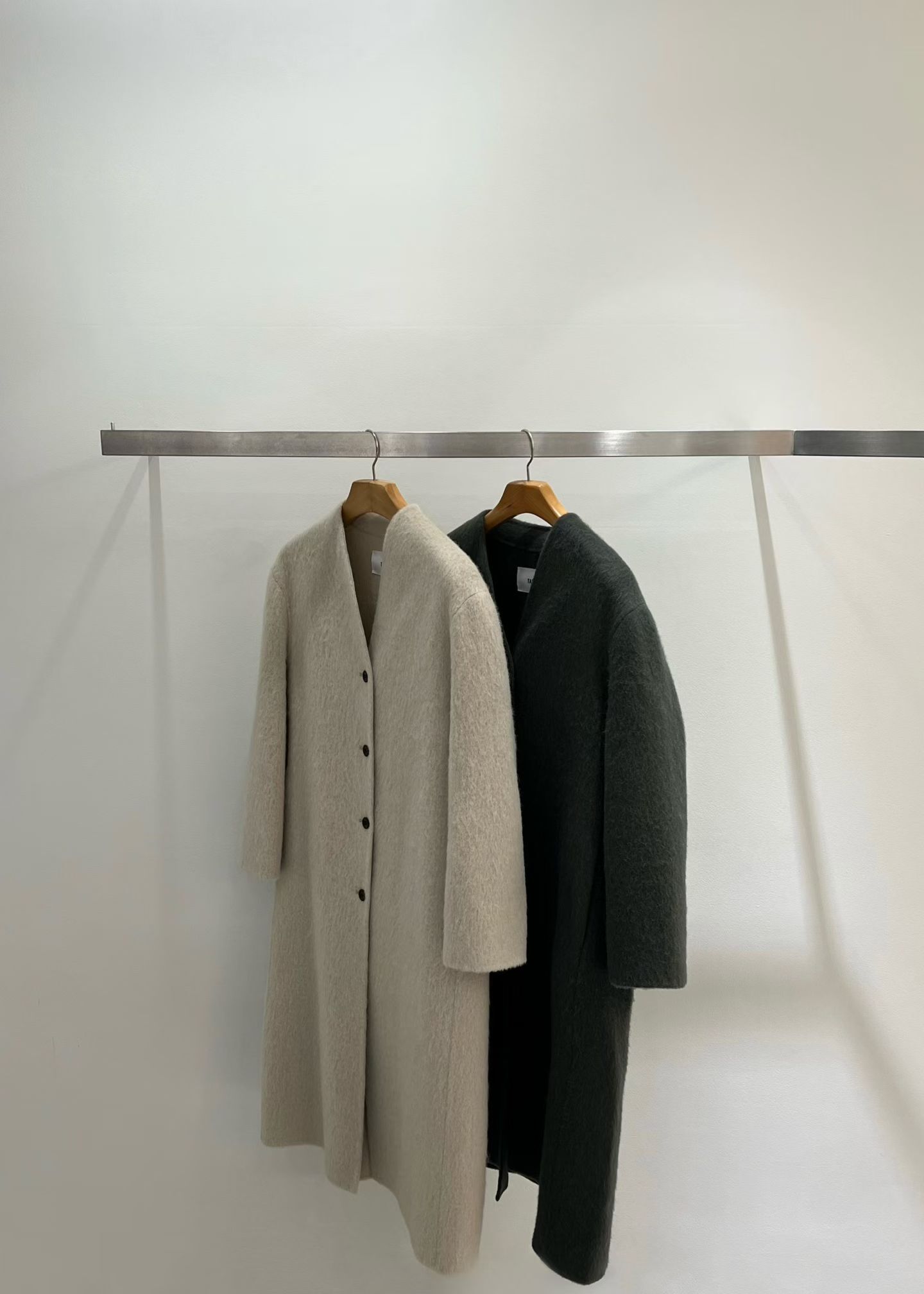 TT5225 羊駝毛氣球長大衣