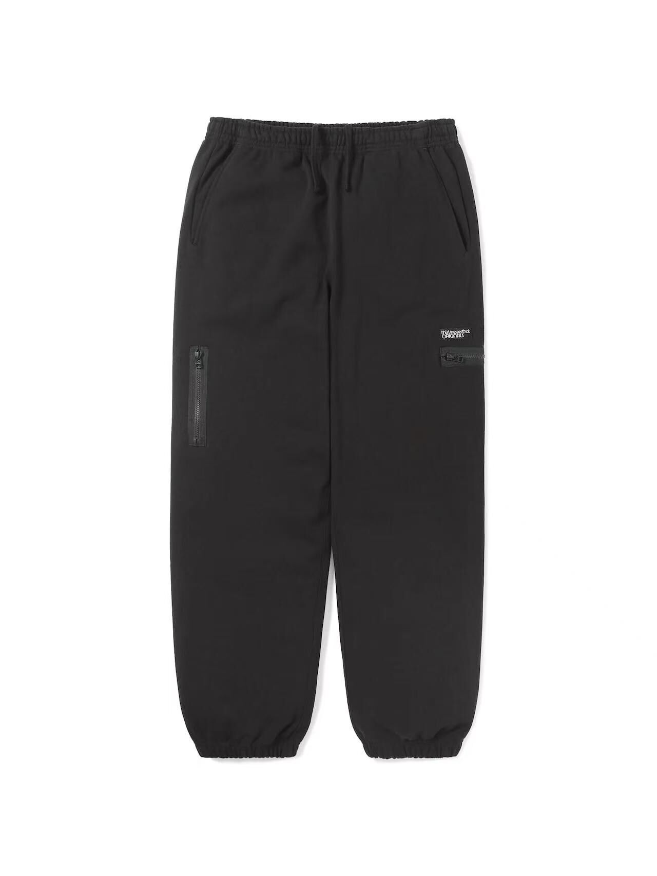 THISISNEVERTHAT MULTI ZIP SWEATPANT TN241TPAWP02 OFF BLACK