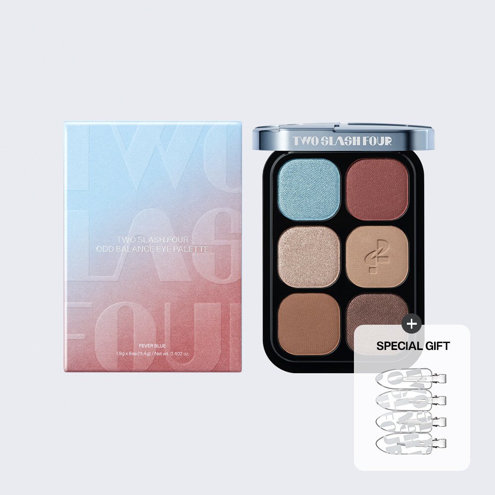 Two Slash Four Odd Balance Eye Palette六色眼影盤