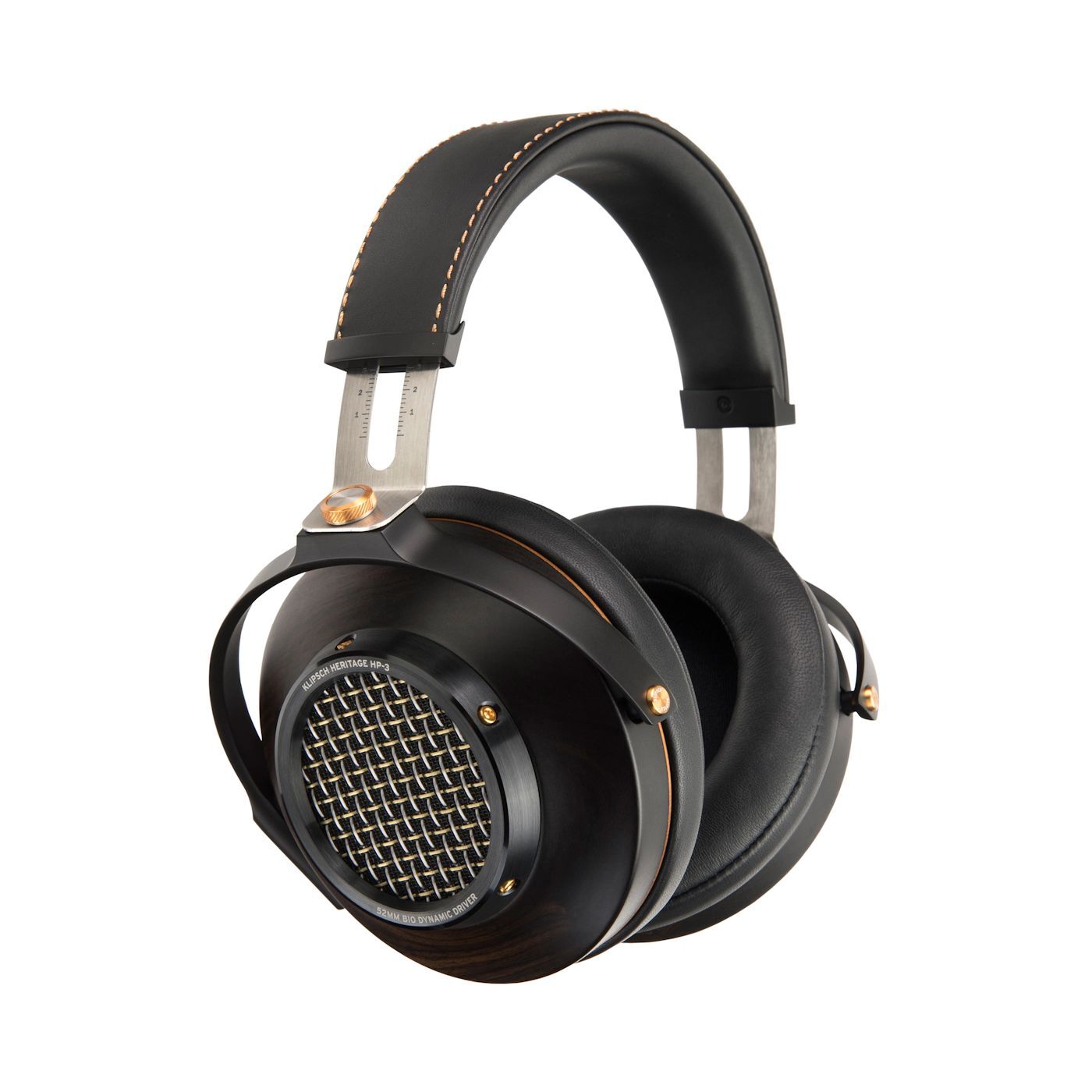 【陳列品】美國 Klipsch - HP-3 半開放頭戴式耳機 | 52mm KG-520 全頻單元 (黑木)