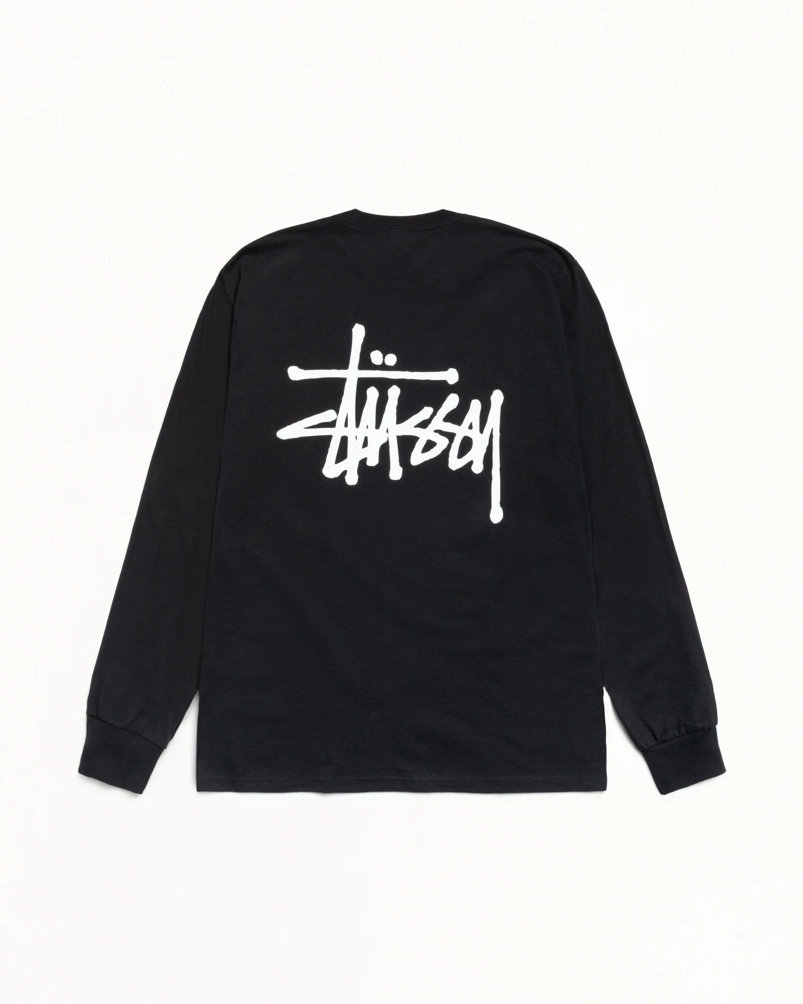 <現貨>STUSSY基本logo basic黑長T-1995001BK