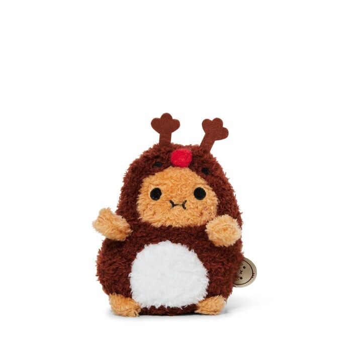 NOODOLL Reindeer Ricespud Mini Sitting Plush Toy
