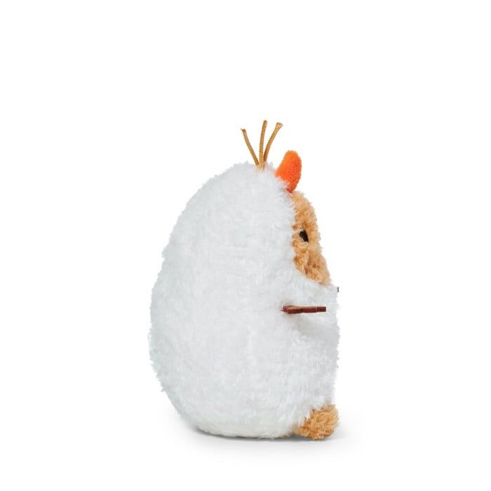 NOODOLL Snowman Ricespud Mini Sitting Plush Toy