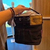 [S] MOSCHINO JEANS DENIM BUCKET BAG, K1A31053299555 (SM902)