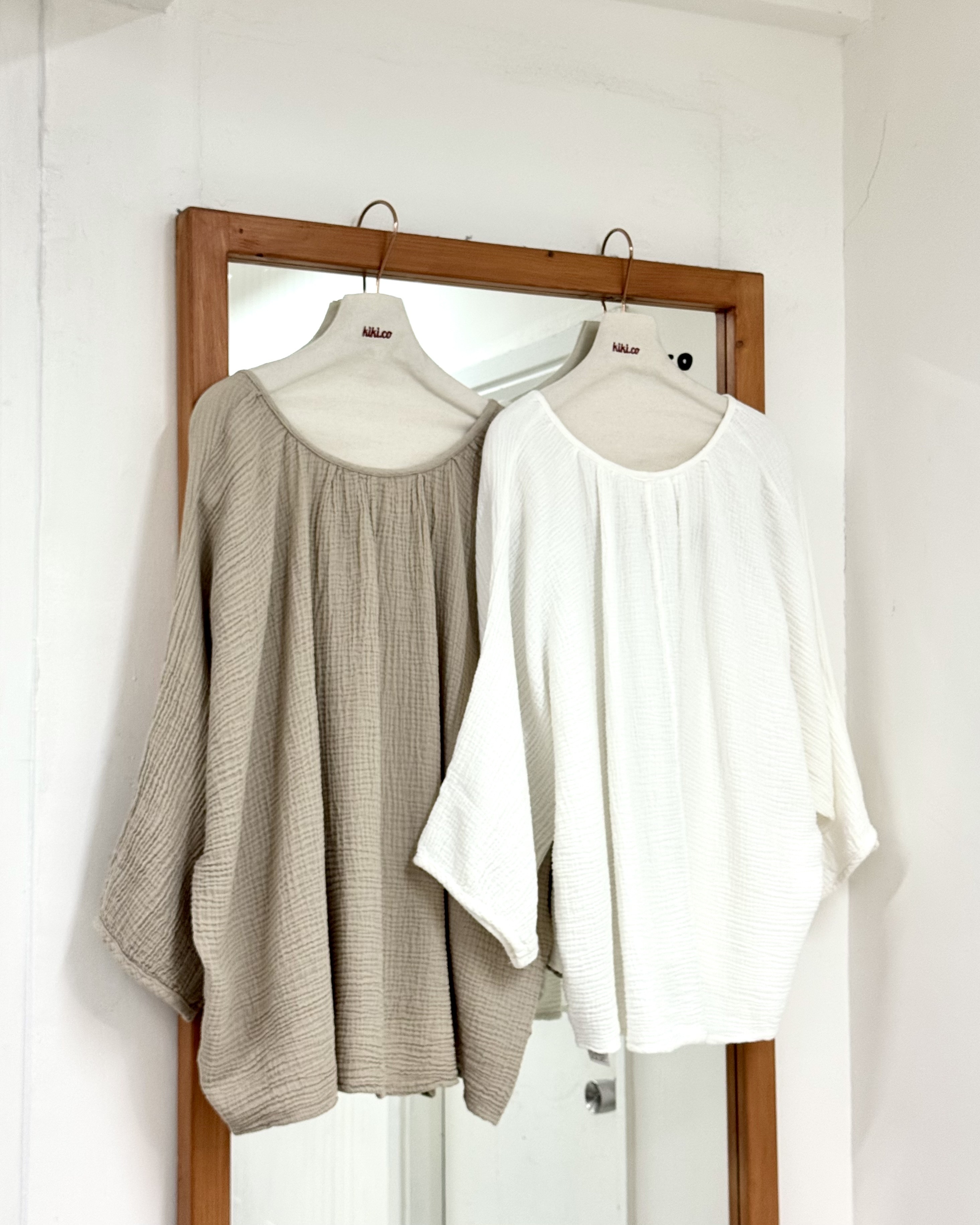 綁結2way圓領bb棉上衣