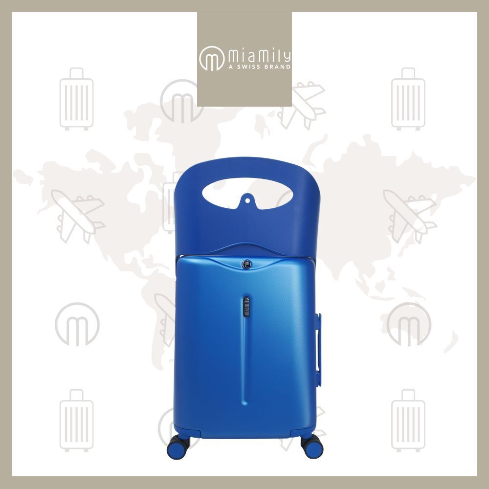 MiaMily 18" Carry On Luggage - Cobalt Blue