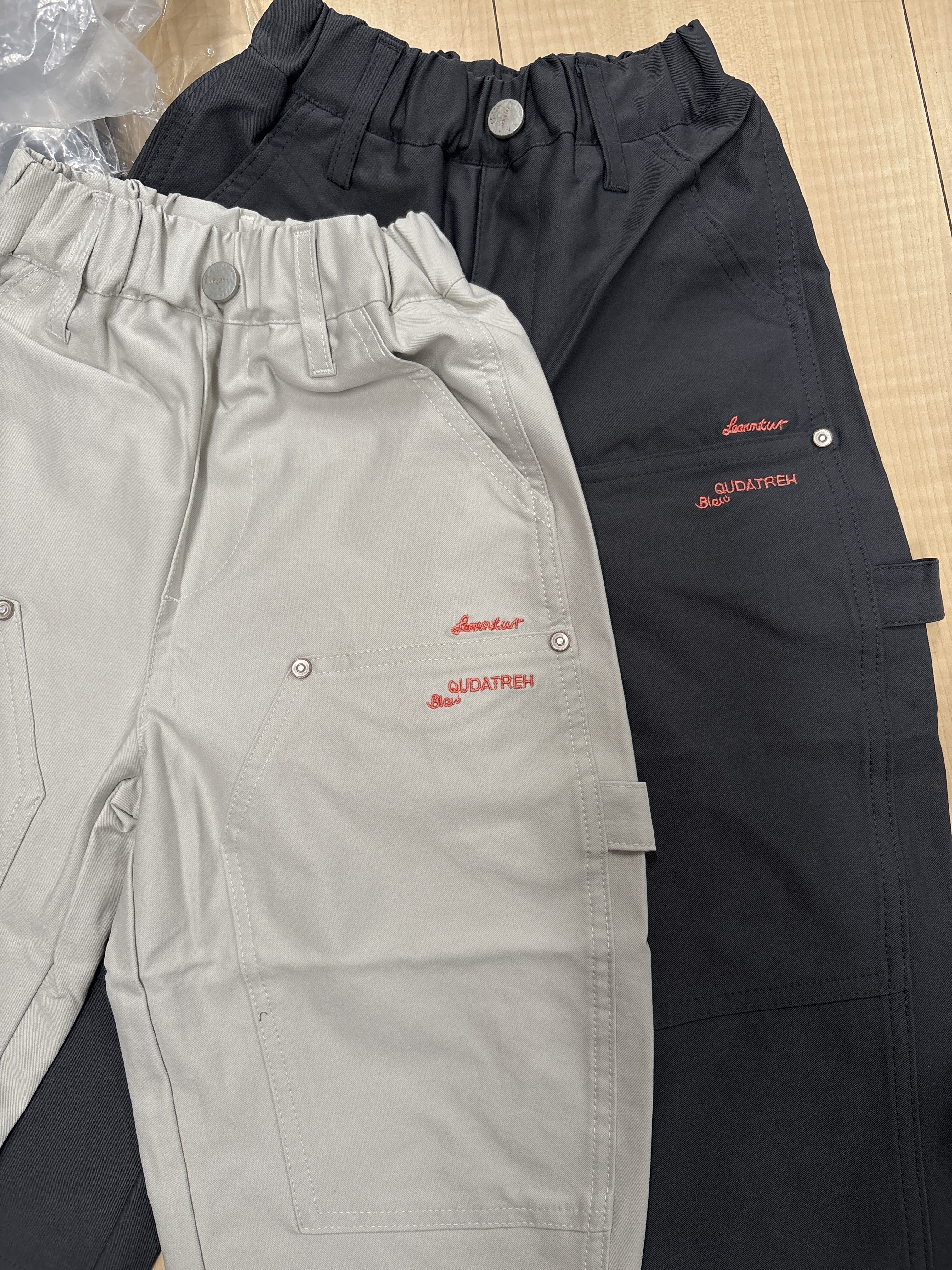 A03574帥氣繭型休閒褲