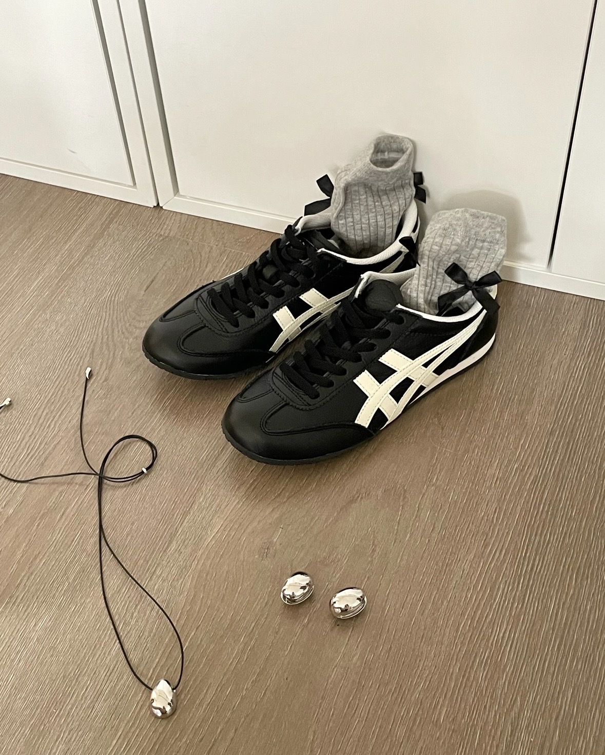 <奇蹟降價>Onitsuka Tiger Machu Racer 鬼塚虎 皮革 黑白