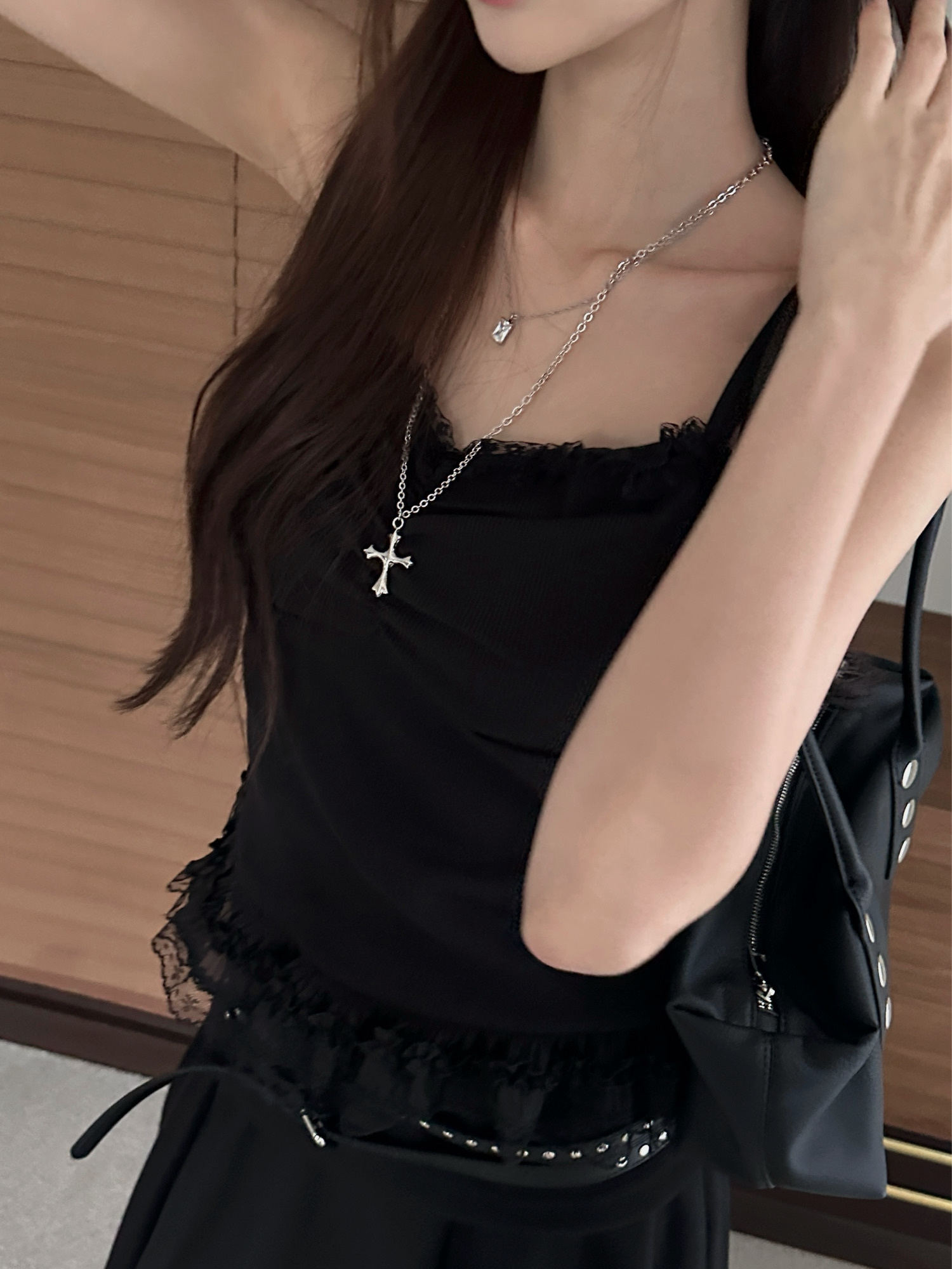 D26 十字架項鍊SET