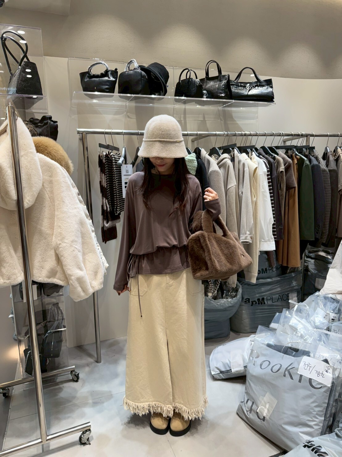 RB5273 羊毛編織漁夫帽