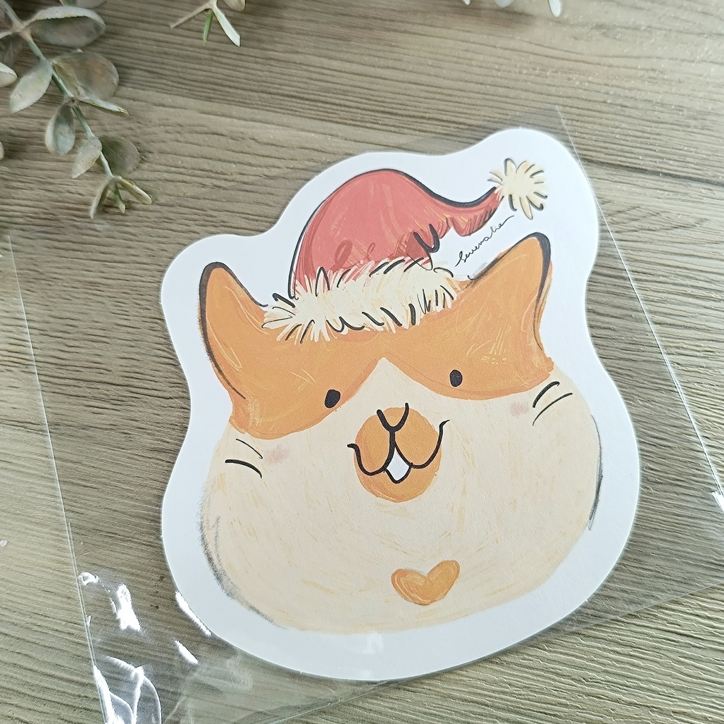 里恩太太．耶誕阿花 造型明信片