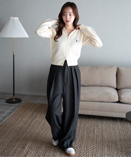 [現貨] U.S. POLO ASSN. / Zip Knit Jacket