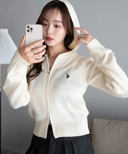 [現貨] U.S. POLO ASSN. / Zip Knit Jacket