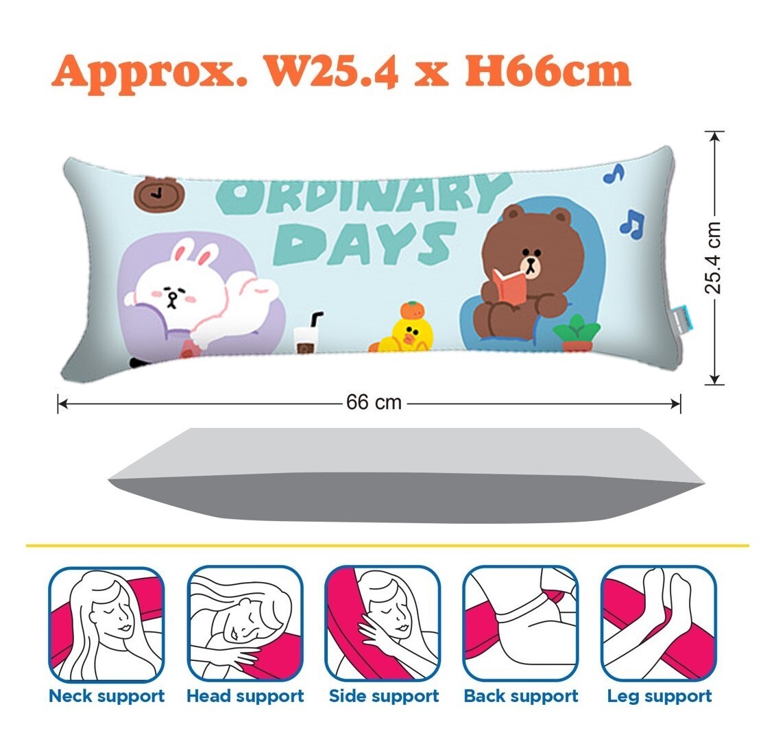 LINE FRIENDS|長條抱枕 |攬枕