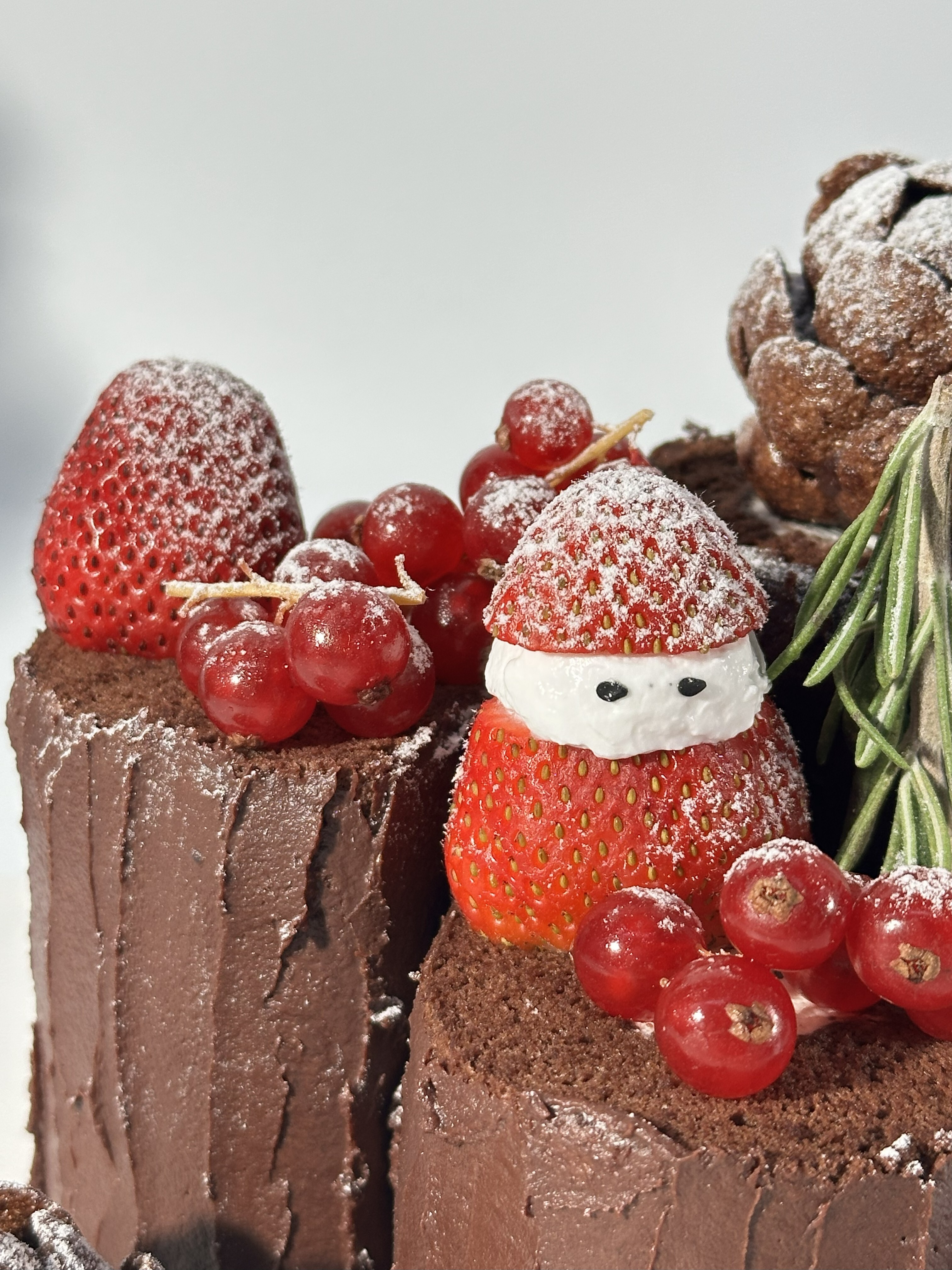 (聖誕Limited) 香濃朱古力樹幹蛋糕｜72% Valrhona Chocolate Xmas Cake