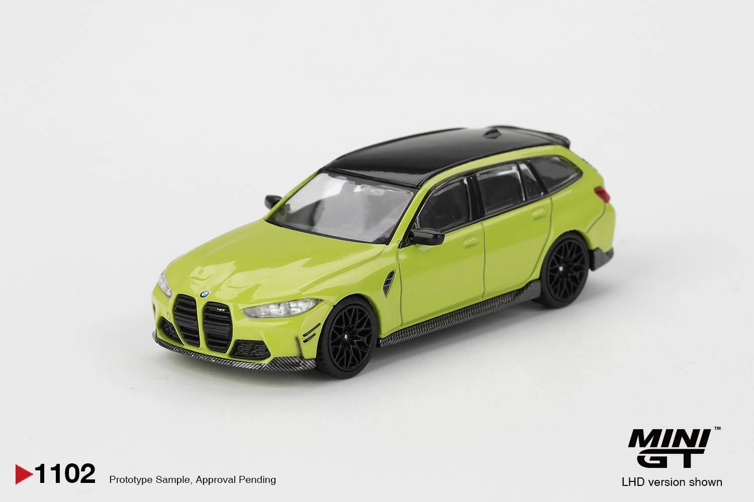 預訂 Pre-order - MiniGT 1102 BMW M3 M Performance Touring Sao Paulo Yellow