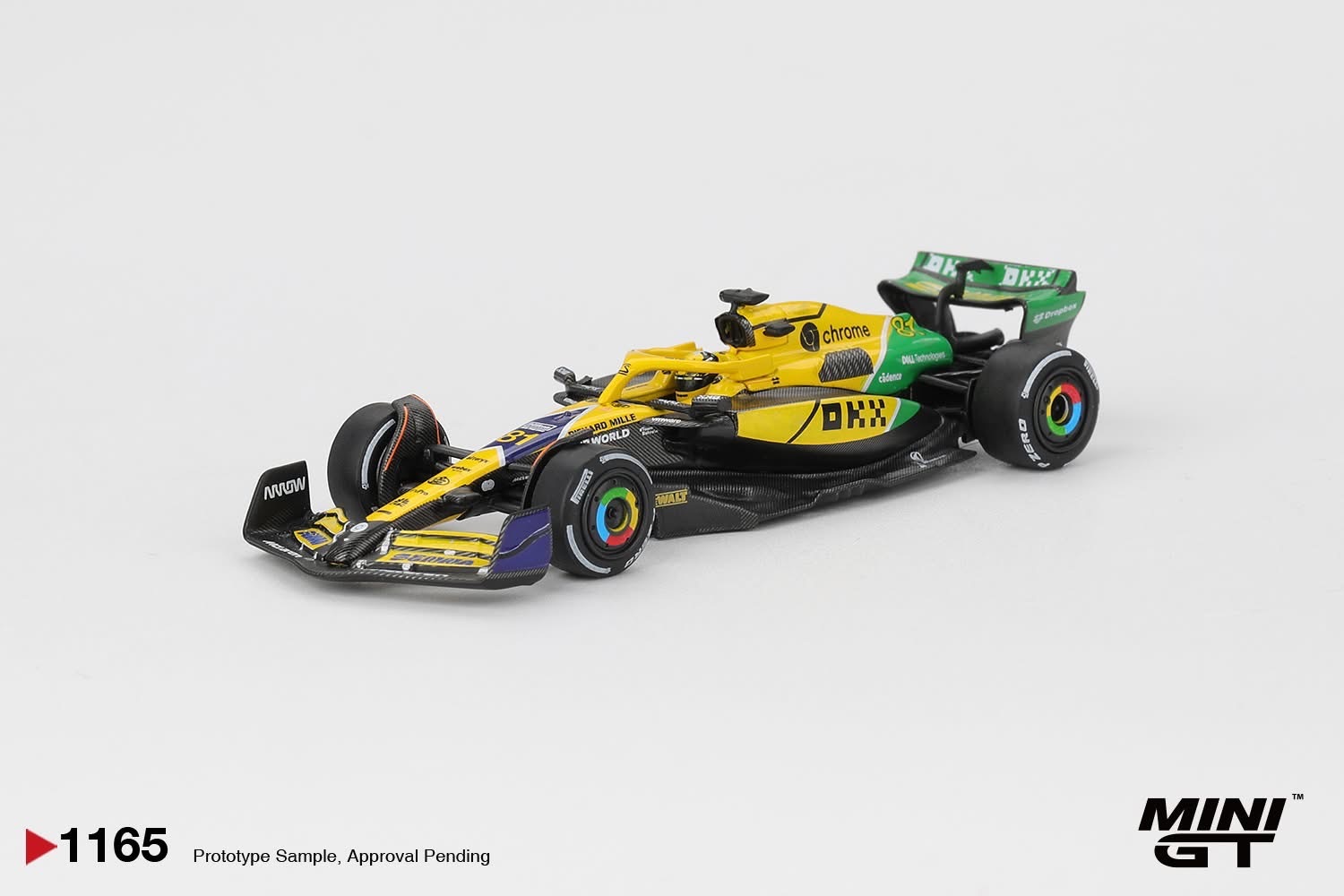 預訂 Pre-order - MiniGT 1165 McLaren MCL38 #81 Oscar Piastri 2024 F1 2024 Monaco GP 2nd Place