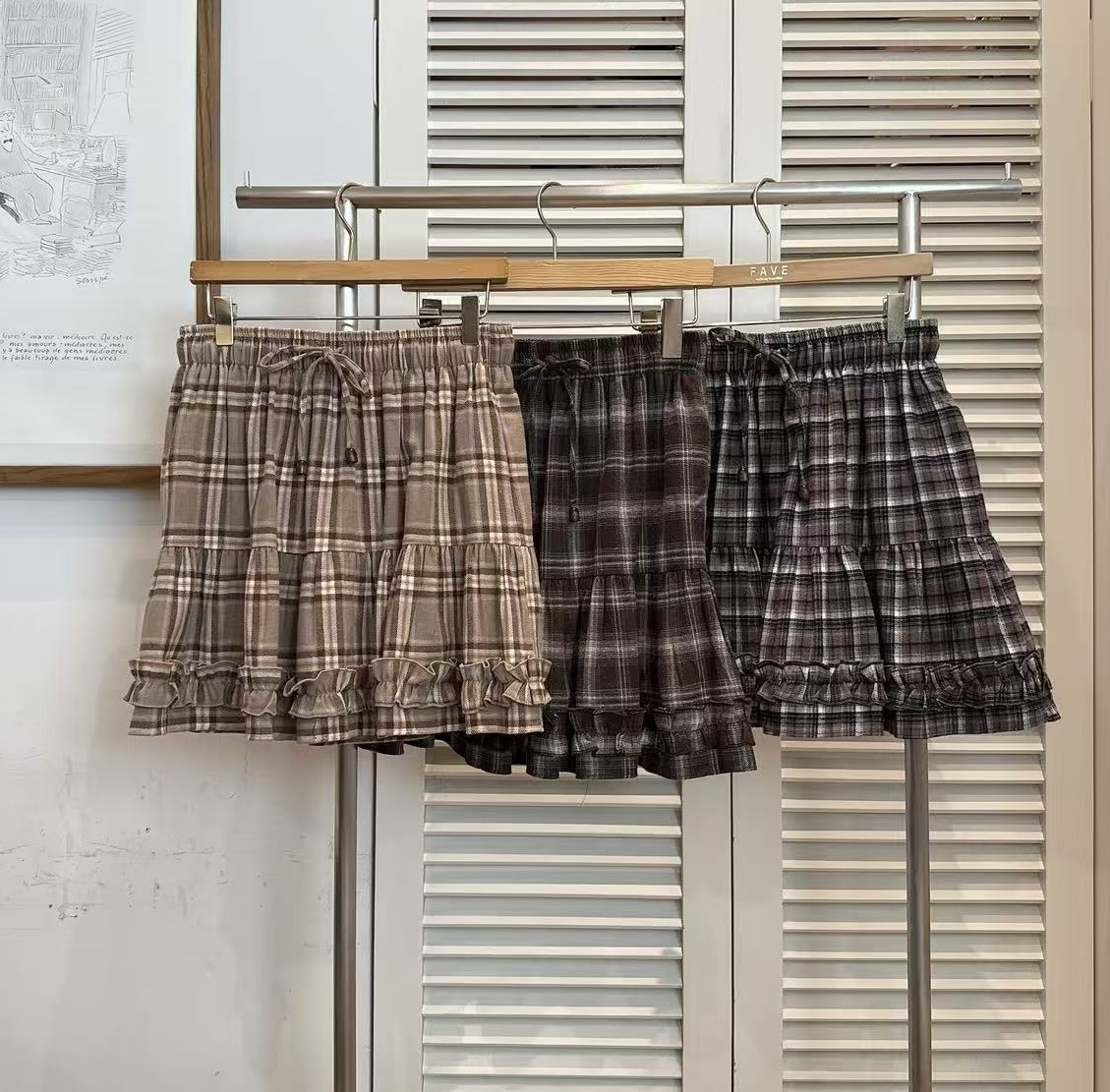 LUXE 格仔裙（K11 FA875）