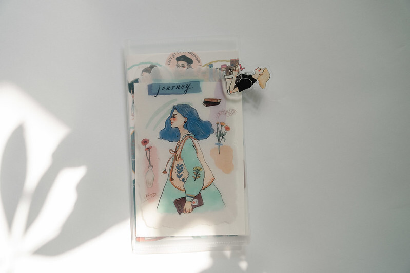 自由旅人 隨身資料夾 旅行資料夾｜甜蜜生活