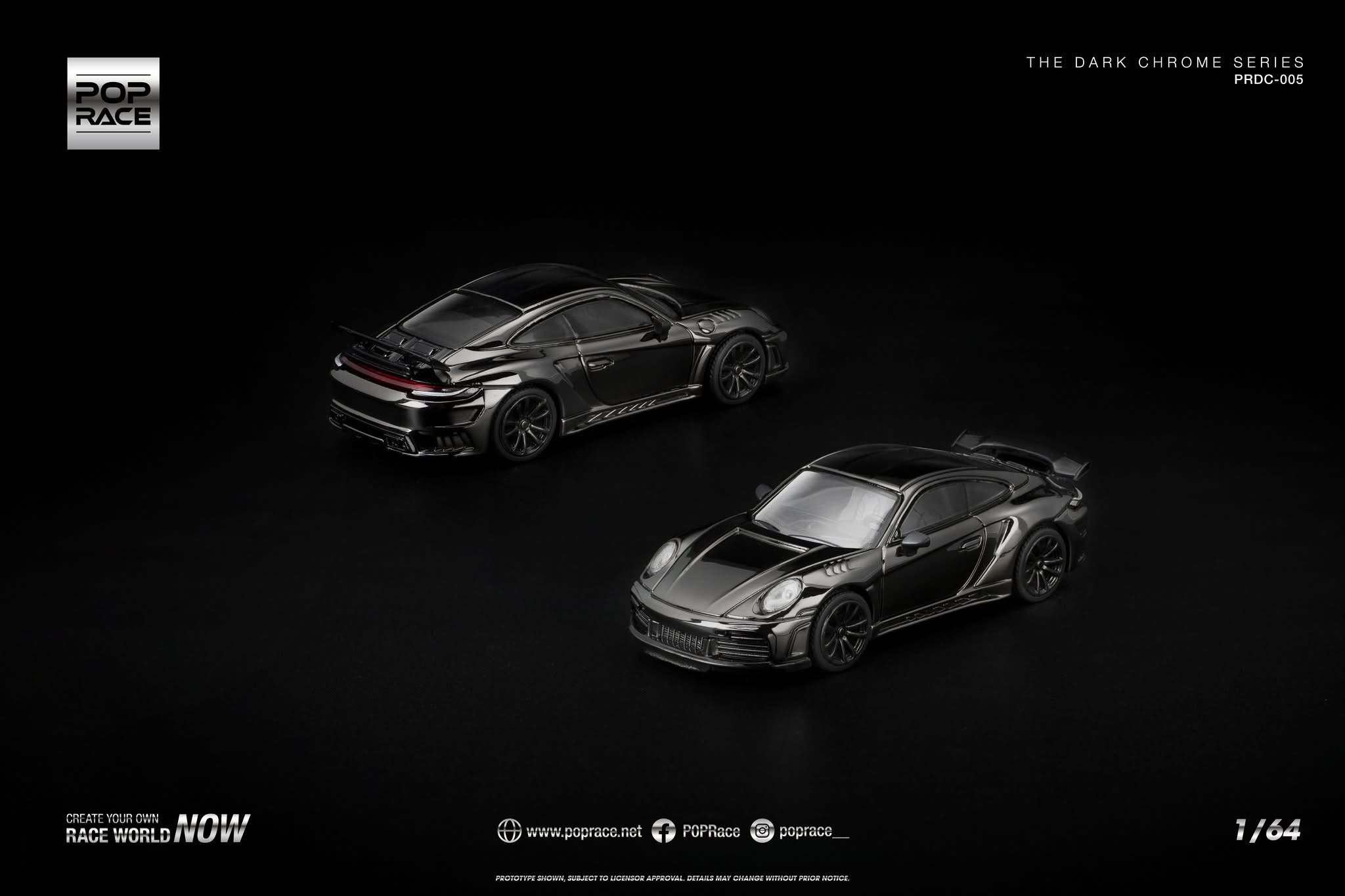 預訂 Pre Order - Poprace 992 STINGER GTR DARK CHROME