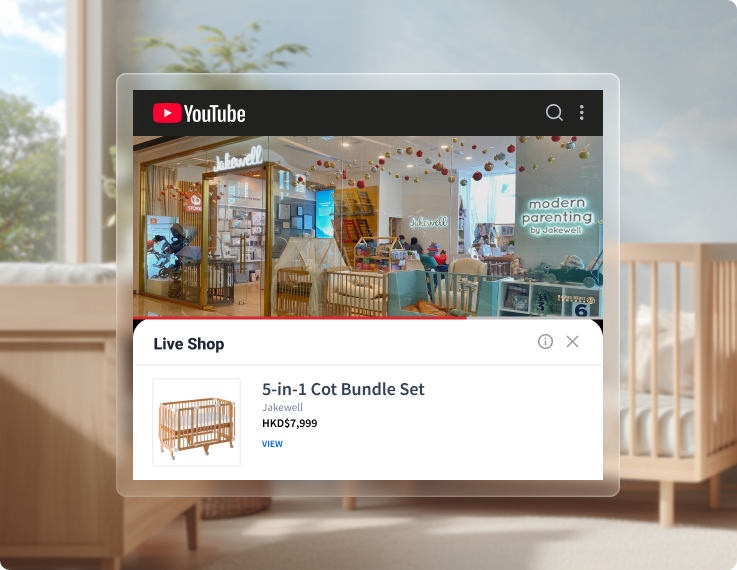 SHOPLINE YouTube Shopping Integration